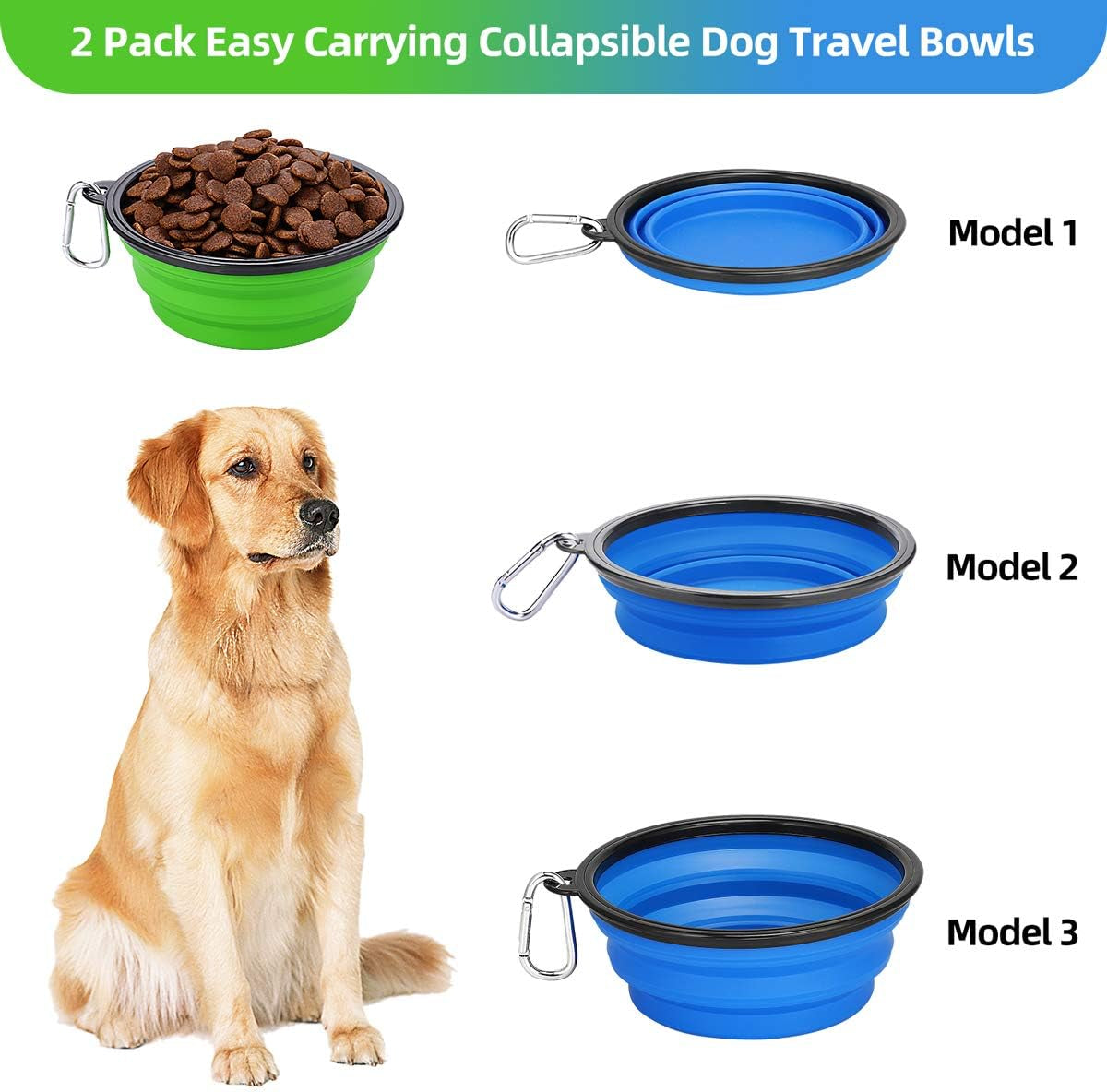 Plato Plegable para Mascotas – Portátil, Práctico y Resistente